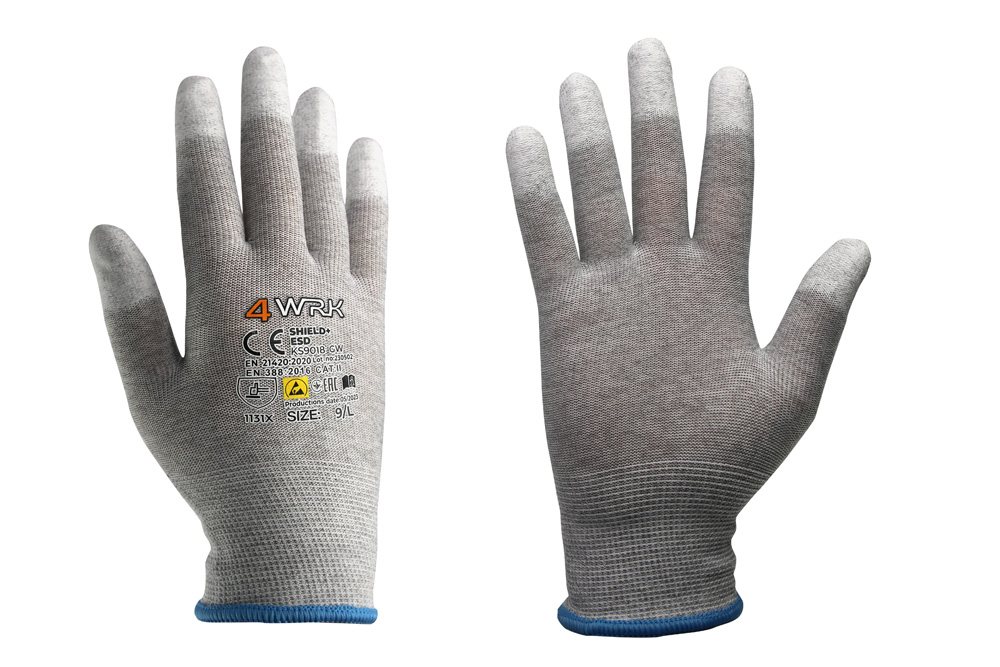 Rękawice robocze 4WRK Shield+ ESD GW 7/S